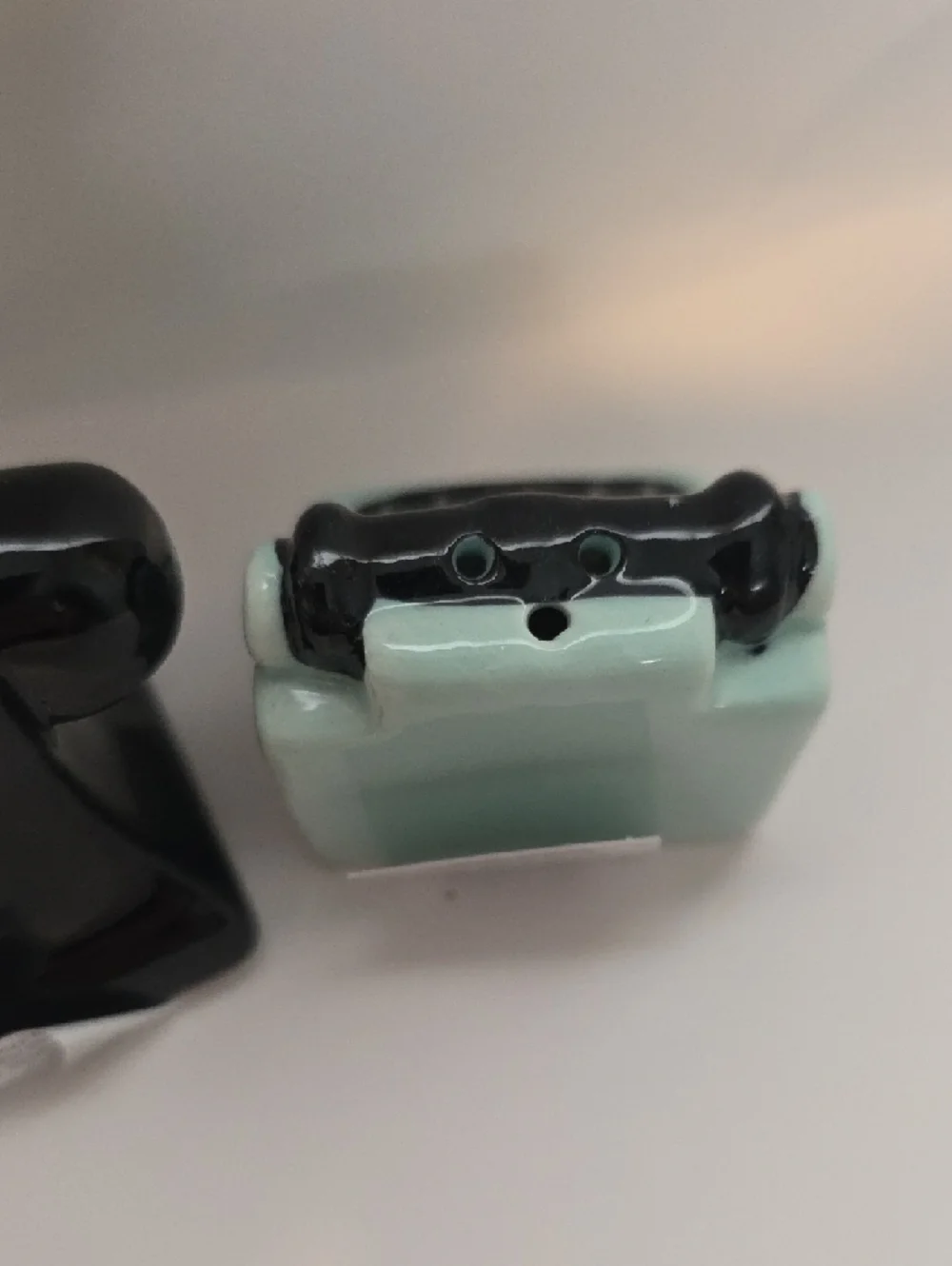 Ceramic Mini Telephone Salt & Pepper Shakers